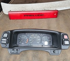 1990-1991 Honda Prelude SI Gauge Cluster OEM conjunto completo botão de teto solar comprar usado  Enviando para Brazil