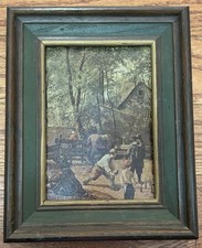 Antique oil canvas for sale  Trenton