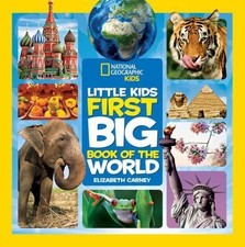 National Geographic Little Kids First Big Book of the World by Carney, Elizabeth, usado comprar usado  Enviando para Brazil