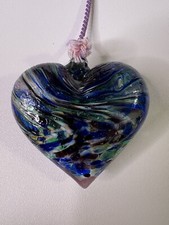 Hand blown blue for sale  Colorado Springs