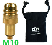 M10 Euro España Portugal Gas LPG Punto de Llenado Relleno Adaptador Con Bolsa comprar usado  Enviando para Brazil