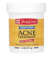 De La Cruz, pomada para tratamento de acne com manchas de 10% enxofre 73g comprar usado  Enviando para Brazil