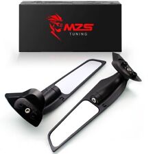 Espelhos retrovisores de motocicleta MZS Racing, asa dupla rotação comprar usado  Enviando para Brazil