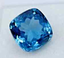 Pedra preciosa solta azul 9,00 quilates safira Montana natural corte quadrado certificado comprar usado  Enviando para Brazil