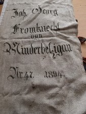 Leinensack 1894 leinen gebraucht kaufen  Durach