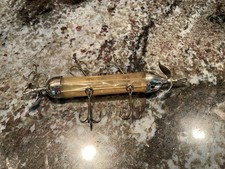 Isca de pesca vintage Minnesota Nifty Minne tubo antigo caixa isca robalo  comprar usado  Enviando para Brazil
