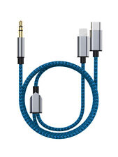 Cable Auxiliar 3 5 Mm Jack Adaptador Audio Música Para Iphone 16 15 14 13 12 11 Pro J, usado segunda mano  Embacar hacia Argentina