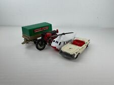 Usado, Lote Vintage Majorette Trailer Matchbox Motocicleta Seasprite Helicóptero Mercedes comprar usado  Enviando para Brazil