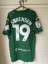 Match worn signed for sale  NORWICH