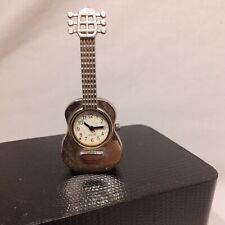 Mini guitar clock for sale  RUSHDEN