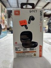 Fones de ouvido JBL Live Flex cancelamento de ruído ajuste perfeito, preto, novo - caixa aberta comprar usado  Enviando para Brazil