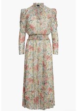 Vestido Polo Ralph Lauren Feminino Verde Floral Babado Decote Dividido Linha A P Pequeno, usado comprar usado  Enviando para Brazil
