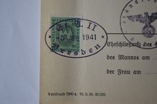 Alte heiratsurkunde dokument gebraucht kaufen  Chemnitz
