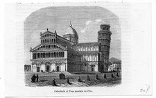Pisa xilografia francese usato  Latina