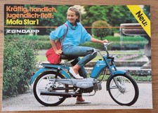 Flyer broschüre zündapp gebraucht kaufen  Rheinmünster