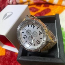 NIXON 《CHRONO COURO》 COBRA BRANCA Masculino Do Japão comprar usado  Enviando para Brazil