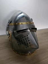 Houndskull bascinet helmet for sale  BISHOP'S STORTFORD
