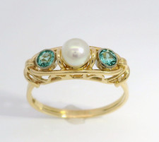 Ring 585er gelbgold gebraucht kaufen  Buxtehude
