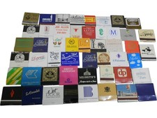 Vintage matchbooks restaurants for sale  UK