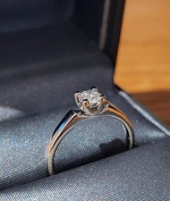 Bague solitaire diamant d'occasion  Bastia-