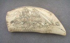 Vtg faux scrimshaw for sale  Pioneer