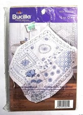 Bucilla blue floral for sale  Overland Park