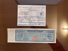 Lire 5000 titolo usato  Rivoli
