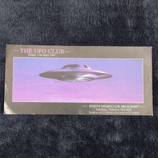 Rave flyer ufo for sale  STOKE-ON-TRENT