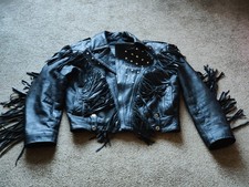 mens fringed leather jacket for sale mens fringed leather jacket for sale  DUNGANNON