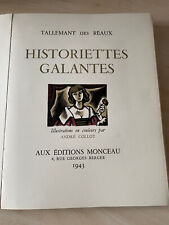 Historiettes galantes illustra d'occasion  Chelles