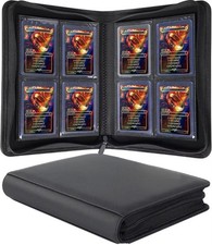 Top Loader Fichário 4 Bolsos - Preto - Álbum de Cartões Carregador com Zíper 35pt Estojo NOVO comprar usado Top Loader Fichário 4 Bolsos - Preto - Álbum de Cartões Carregador com Zíper 35pt Estojo NOVO comprar usado  Enviando para Brazil