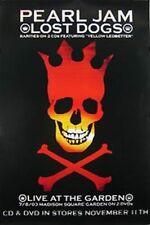 Pôster promocional original CD/DVD Pearl Jam: Lost Dogs (Live At The Garden) (2003) comprar usado  Enviando para Brazil