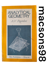 Usado, Analytical Geometry by A.V. Pogorelov Mir Publishers Moscow 1980 comprar usado  Enviando para Brazil