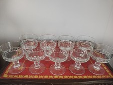 Vintage champagne saucers for sale  DONCASTER