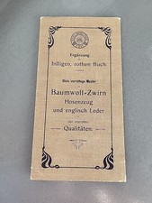 Old catalog fabrics d'occasion  Expédié en Belgium