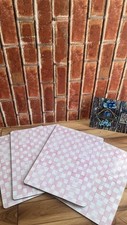 Pink white block for sale  AYLESFORD