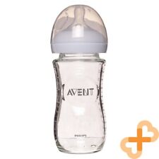 Mamilos em forma de peito PHILIPS AVENT mamadeira de vidro para alimentação de bebês "natural" 240ml comprar usado  Enviando para Brazil
