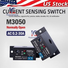 Interruptor de sensor de corrente M3050 AC 0.2-30A indutor de relé de indução autoalimentado EUA comprar usado  Enviando para Brazil
