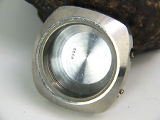 Vintage TECHNOS Alarm #10670 Caixa de Relógio de Pulso de Aço Inoxidável comprar usado  Enviando para Brazil