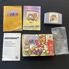 Paper Mario N64 Nintendo 64 completo na caixa autêntico!  RARO! FRETE GRÁTIS comprar usado  Enviando para Brazil