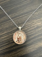 Cat pendant sterling for sale  Auburn
