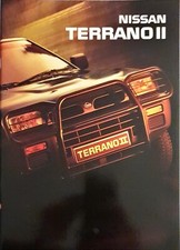 Nissan terrano brochure for sale  BIGGLESWADE