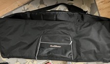 Bolsa de teclado Road Runner profunda 76 teclas preta estojo macio com alça, usado comprar usado  Enviando para Brazil