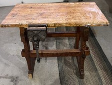 Antique workbench wood for sale  Pepperell
