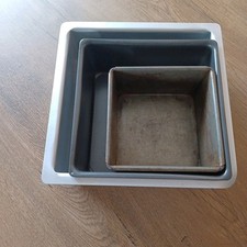 Square cake baking for sale  CHESTERFIELD