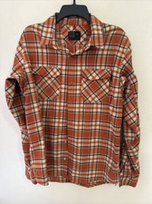 Usado, Camisa masculina Magpul Industries manga longa L/S Snap laranja média xadrez usada comprar usado  Enviando para Brazil