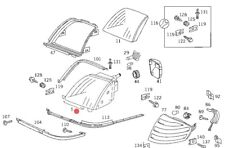 Mercedes r129 faro usato  Budrio