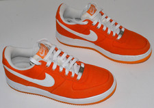 Tênis Nike Air Force 1 baixo de lona laranja casca feminino tamanho 9 comprar usado  Enviando para Brazil