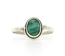 Silber ring grünen gebraucht kaufen  Hamburg