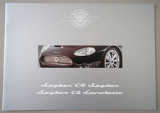 Brochure brochure spyker d'occasion  Expédié en Belgium